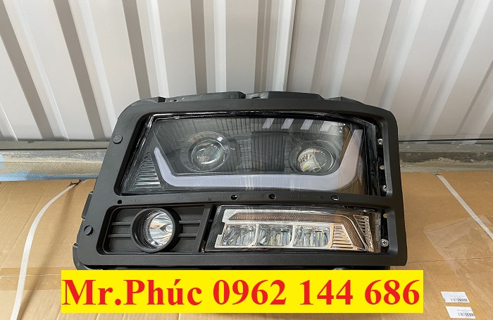 Nơi bán đèn pha led xe shacman M3000